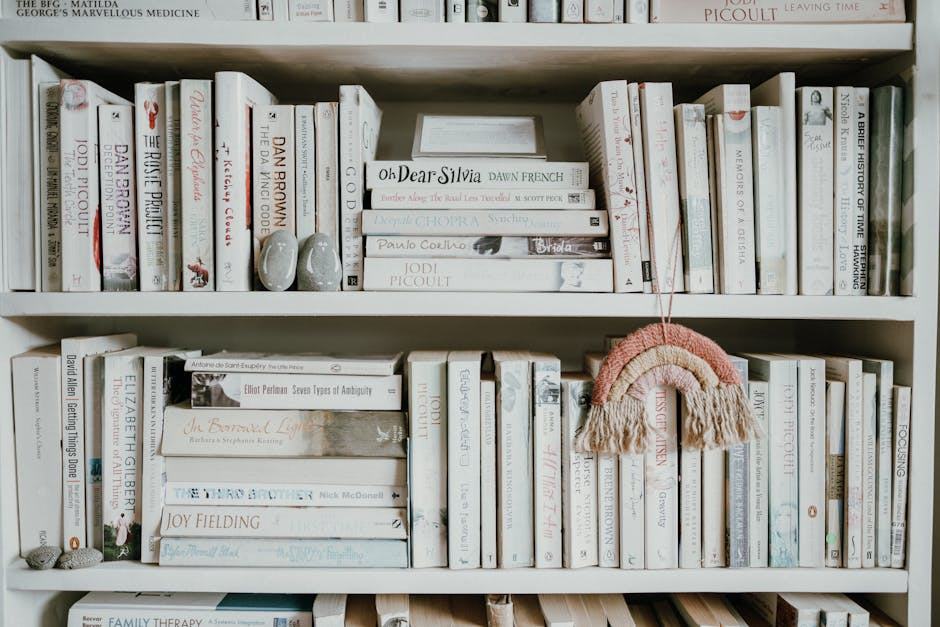 Tour de ma bibliothèque : bookshelf tour et organisation